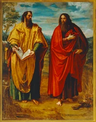 Evangelist Matthew and Barnabas
