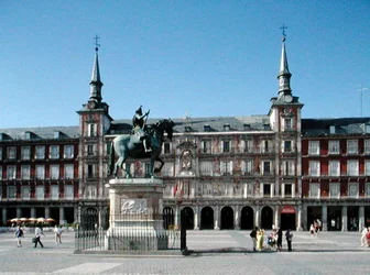 View of the Plaza Mayor, c.1619