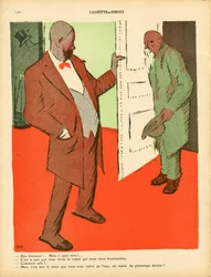 The Butter Plate, number 457, Satirical in Colors