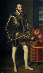 Portrait of Charles V of Spain 1500-1558