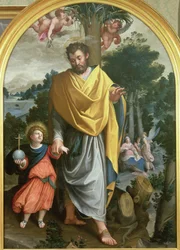 St. Joseph Leading the Infant Christ