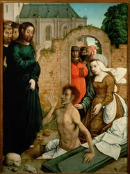 The Resurrection of Lazarus, Panel of an Altar