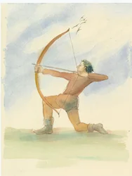 A medieval archer