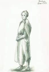 Anglo-Saxon woman