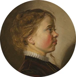 Young Boy in Profile