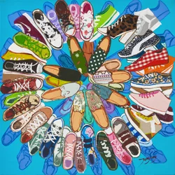 Colorful Shoe Collection
