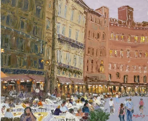 Lively European Evening