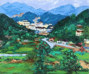 Peaceful Mountain Village