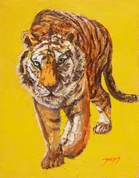 Prowling Tiger