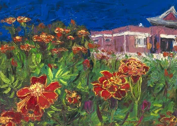 Temple Garden Marigolds