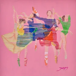 Vibrant Ballet Dancers