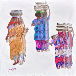 Vibrant Carrying Women