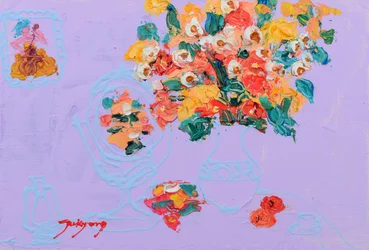 Vibrant Floral Still Life