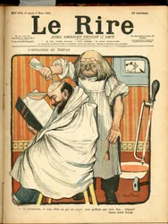 Cover of Le Rire, number 278, Satirical in Colors