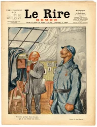 Cover of The Red Laughter, Satirical in Colors