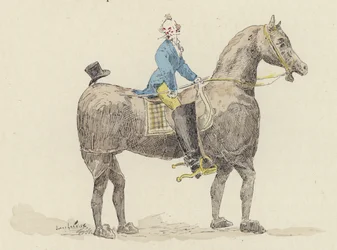 Clown on Costume Horse