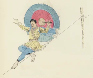 High-wire artist