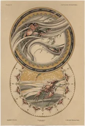 Fishes and lobster, plate 13 from 