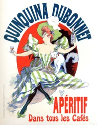 Advertising for Quinquina Dubonnet Aperitif