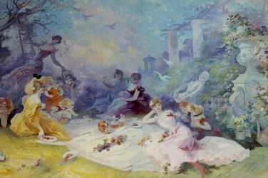 Breakfast on the grass