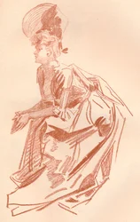 Drawing in Sanguine