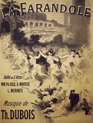 Poster for La Farandole, ballet