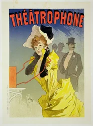 Reproduction of a Poster Advertising 