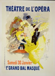 Reproduction of a poster advertising the first 