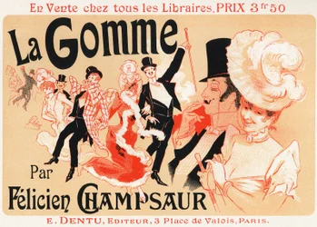 The Lover The Eraser, Novel by Felicien Champsaur, Late 19th Century