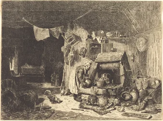 Interior of a Farmhouse