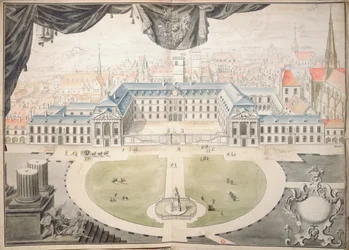 Project for restoration of the Palace of the Dukes of Burgundy in Dijon