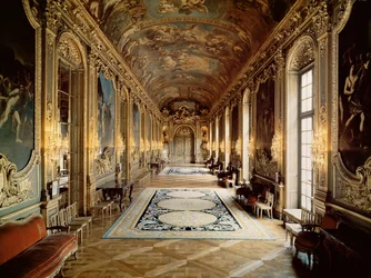 View of the Galerie Doree of the Hotel de Toulouse, c.1720