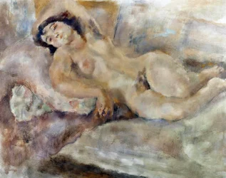 Manolita, An Extended Naked Woman