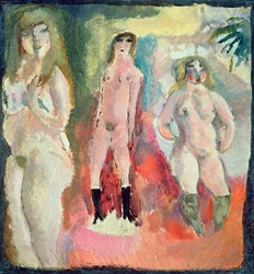Three Nude Women, 1909