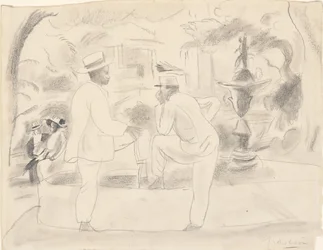 Two Men in the Park, Havana