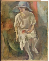 Woman in a Hat, c.1920