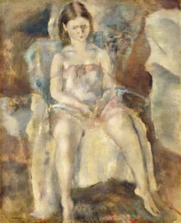 Young Girl Sitting