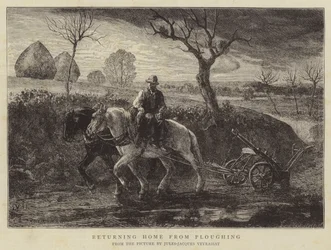 Returning Home from Ploughing