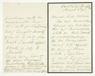 Autograph Letter