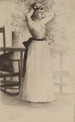 Portrait of Miss Hoe