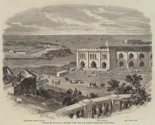 Interior of Sebastopol, sketched from near the Bronze Galley