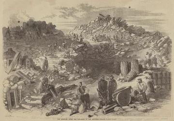 The Mamelon after the Explosion of the Magazine