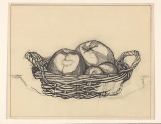 Basket with Apples