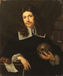 A Vanitas Portrait of a Gentleman