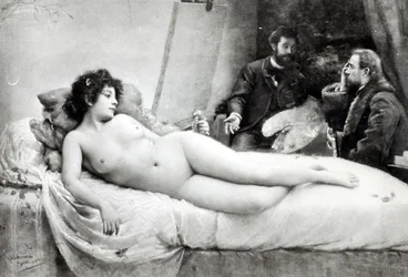 Émile Zola (1840-1902) in the artist