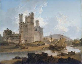 Caernarvon Castle, 1792