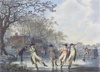 Winter Amusement: A View in Hyde Park from the Moated House, 1787