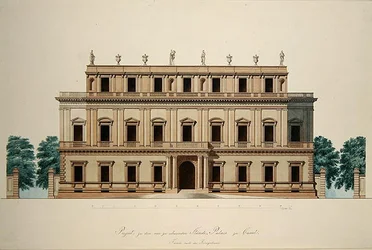 Design for the Front Facade of the Town Hall in Kassel
