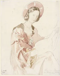 Portrait of Clara Bianca von Quandt