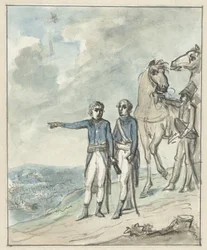 The Generals Napoleon and Berthier